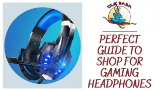 Buy Black And Blue Gaming Headphones For Better Experience