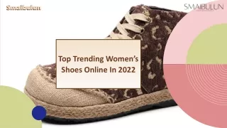 Top Trending Women’s Shoes Online In 2022