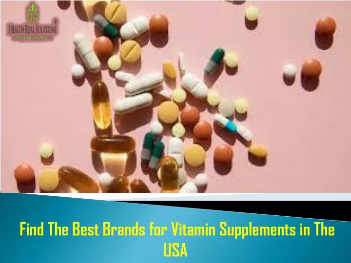 find the best brands for vitamin supplements