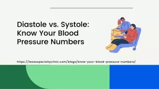 Diastole vs. Systole Know Your Blood Pressure Numbers
