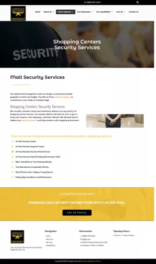 Getting the Local Shopping Centers Security Services in Los Angeles