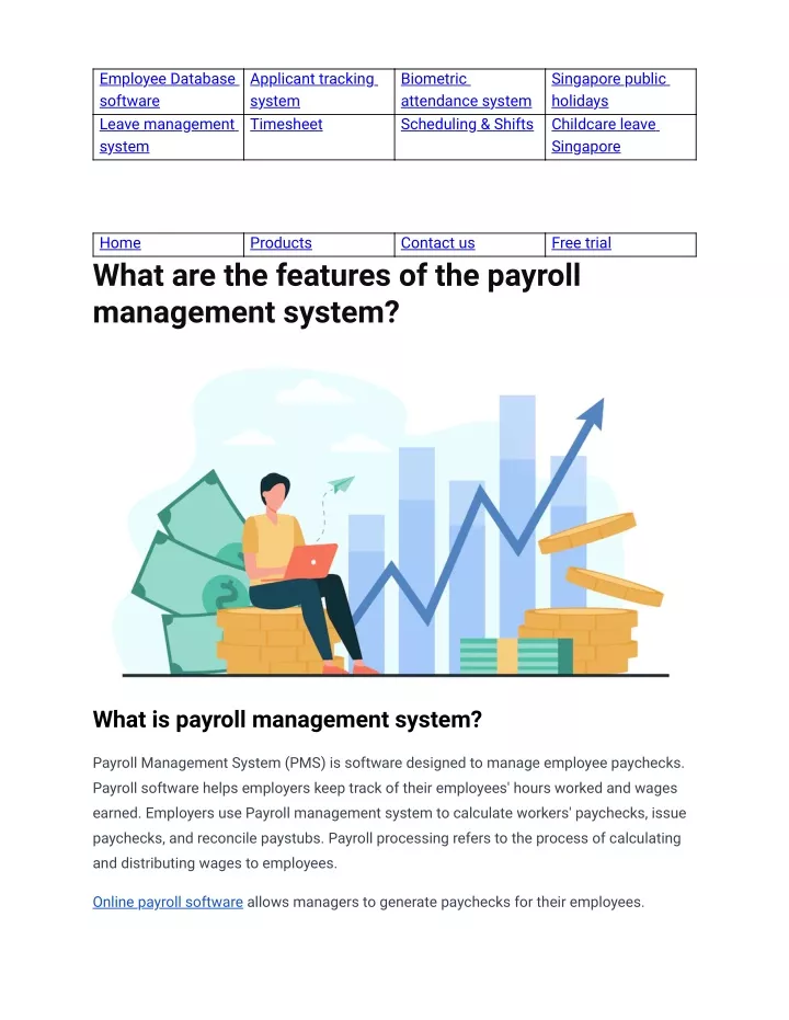 PPT - Features Of Payroll Management System PowerPoint Presentation ...