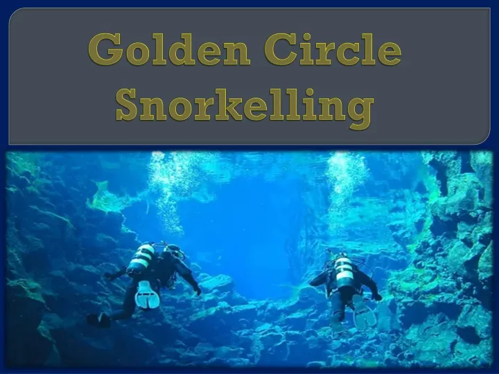 golden circle snorkelling