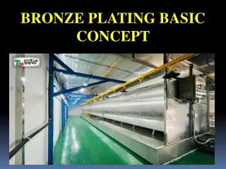 bronze plating basic concept