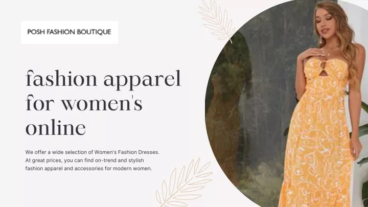 fashion apparel for women s online