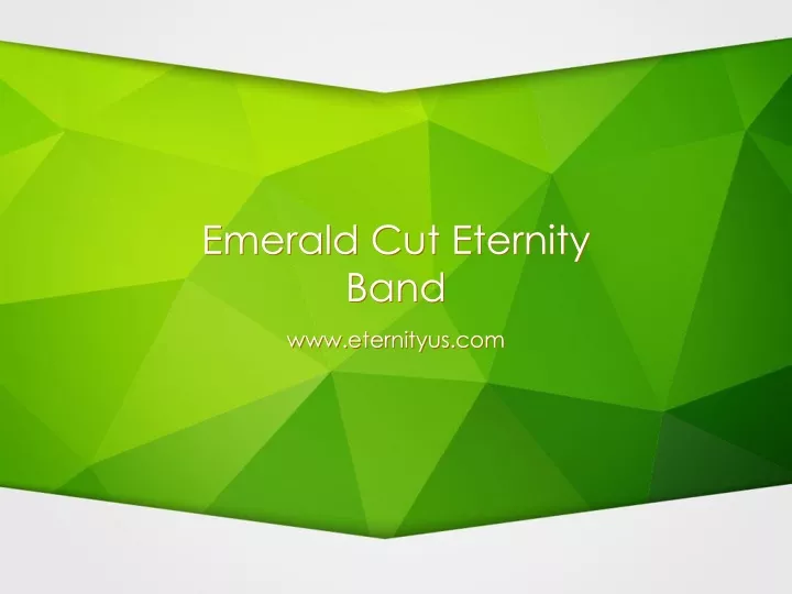 emerald cut e ternity b and