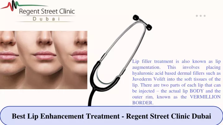 lip filler treatment is also known