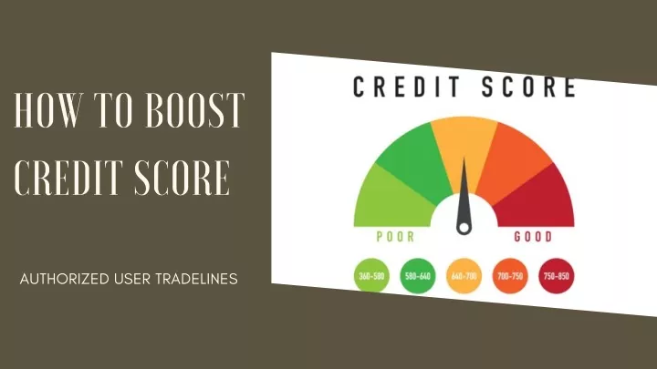 how to boost credit score