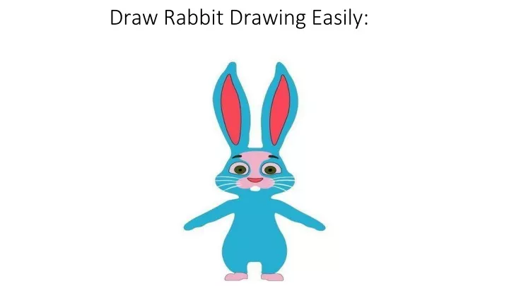 draw rabbit drawing easily