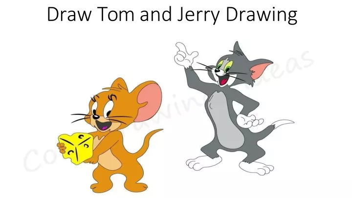 draw tom and jerry drawing