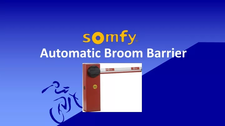 automatic broom barrier