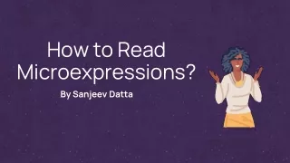 how to read microexpression s