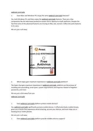 Webroot com secure