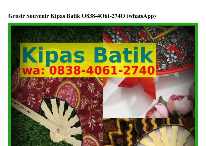 grosir souvenir kipas batik o838 4o6i 274o