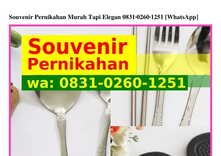 souvenir pernikahan murah tapi elegan 0831 0260