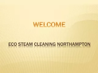 eco steam cleaning northampton