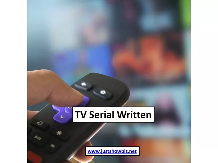 tv serial written