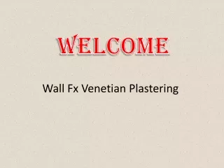 welcome