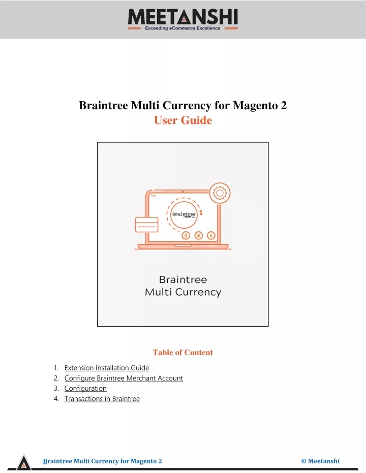 braintree multi currency for magento 2 user guide