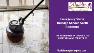 Emergency Water Damage Service North Richmond PDF