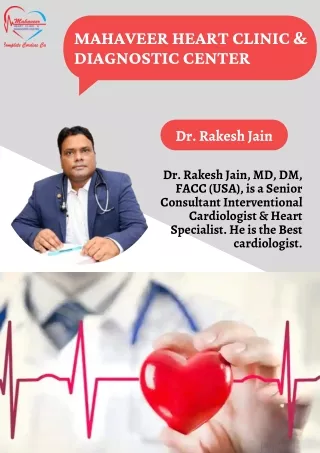 Best Cardiologist for your heart - Dr Rakesh Jain Indore