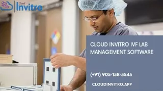 cloud invitro ivf lab management software