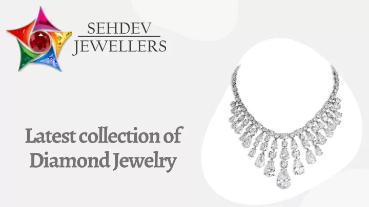 latest collection of diamond jewelry