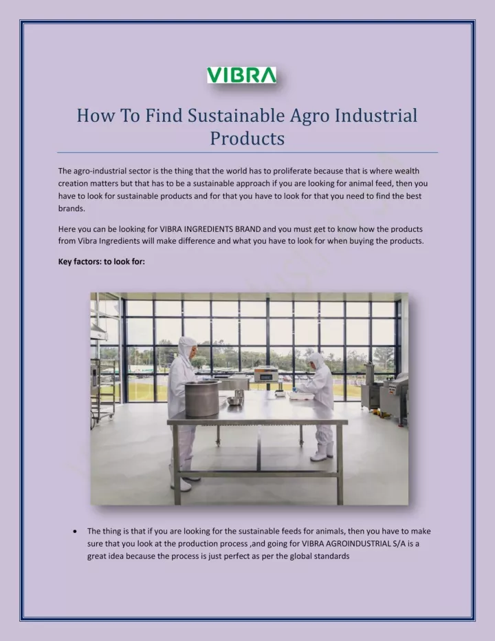PPT How To Find Sustainable Agro Industrial Products PowerPoint Presentation ID11532296