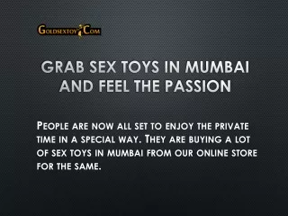 Sex toys in Mumbai  Adult Products India-GOLDSEXTOY