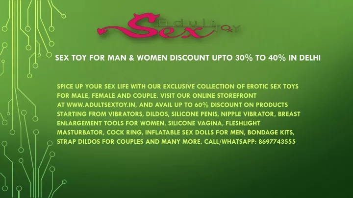 sex toy for man women discount upto 30 to 40 in delhi