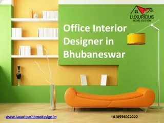 Best office interior designer in Bhubaneswar