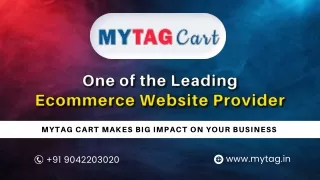 MyTag Eommerce  Website Development Company in Madurai