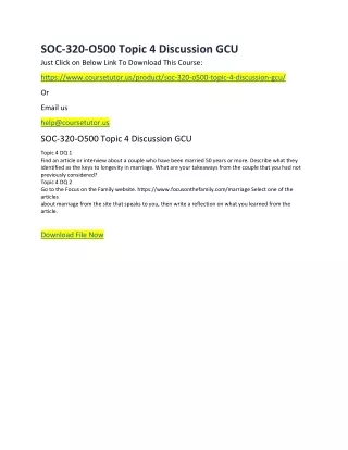 soc 320 o500 topic 4 discussion gcu just click