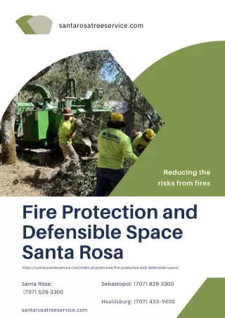 Fire Protection and Defensible Space Santa Rosa