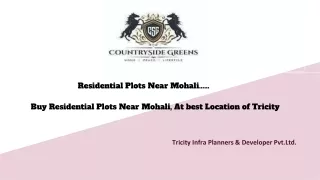 residential plots near mohali
