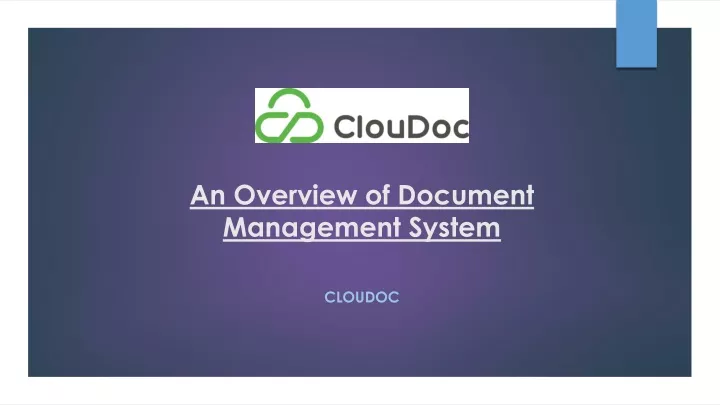 cloudoc