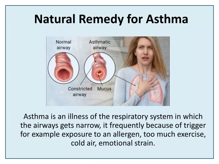 natural remedy for asthma