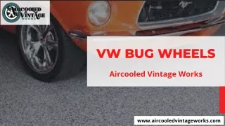 VW Bug Wheels