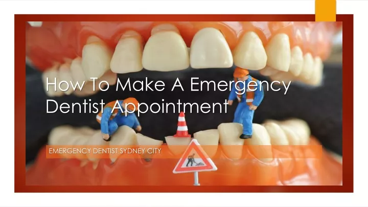 how to make a emergency dentist appointment