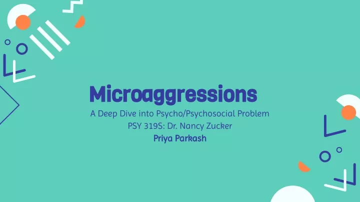 microaggressions microaggressions a deep dive