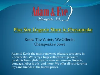 plus size lingerie store in chesapeake