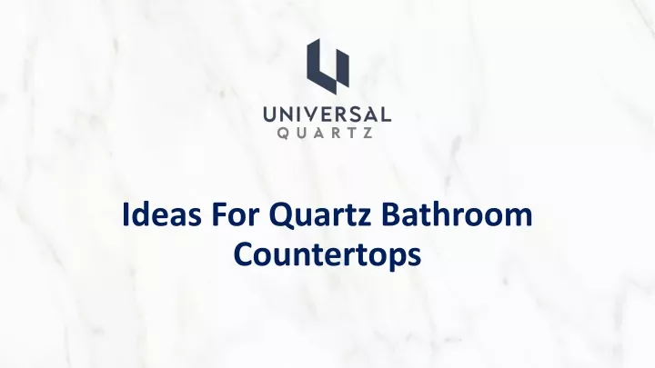 ideas for quartz bathroom countertops