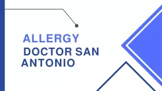 allergy doctor san antonio