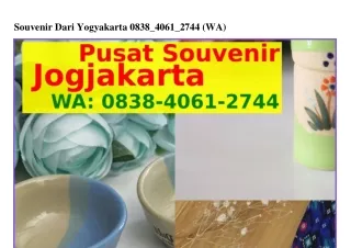 Souvenir Dari Yogyakarta O8З8·ㄐOᏮl·2ᜪㄐㄐ[WA]