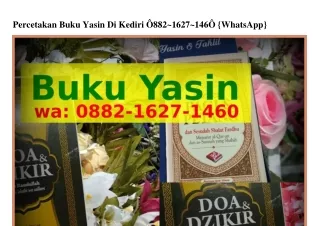 Percetakan Buku Yasin Di Kediri Ô882_I62ᜪ_I46Ô(WA)