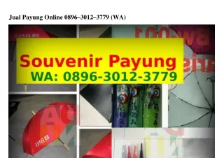 Jual Payung Online Ô8ᑫᏮ-ᣮÔ1ᒿ-ᣮᜪᜪᑫ(whatsApp)