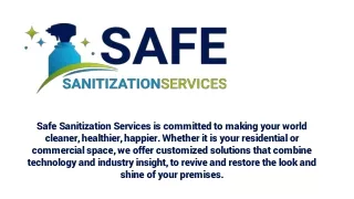 Health Club Sanitizing - Safe Sanitization Services