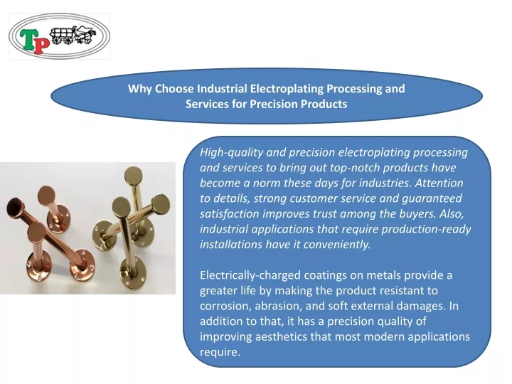 why choose industrial electroplating processing