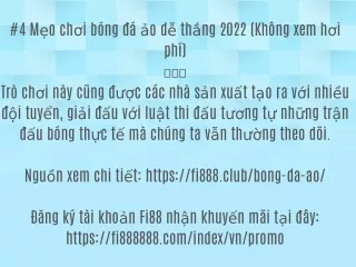 bong da ao