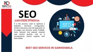 Best SEO Services in Garhdiwala - ND Digital Zone